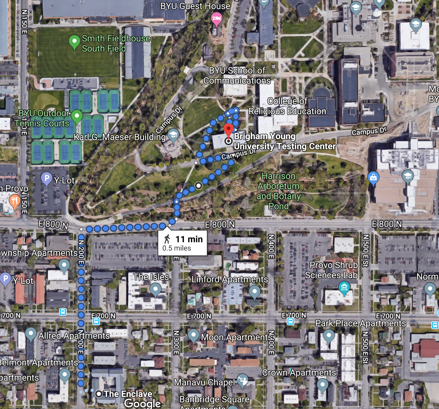 A Summer Walk BYU