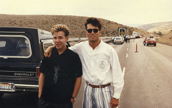 Rob & RW en route San Fran